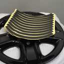 Wheel Skins Compatible with Toyota RAV4 2006-2012 17-inch Wheel Covers Set of 4pcs (Glossy Black)
