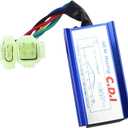 FLYPIG High Performance GY6 6 Pin AC Racing CDI Box for 50cc 125cc 150cc 139QMB 152QMI 157QMJ Chinese Scooter Moped Go Kart ATV Quads Dirt Bike Compatible with XR50 XR70 CRF50 CRF70