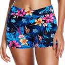 Yonique Womens Swim Shorts Bathing Suits Bottoms Swimsuit Bottoms, M