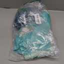 3 Pack Tropical Palm Leaves Hand Towels for Bathroom 100% Cotton Embroidered Bathroom Towels 13.78 x 29.53 Inch Beach Hand Towels Absorbent Soft Cotton Towel (Green, Monstera Leaves)