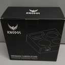 KNODOS Walnut Espresso Tamping Station 54mm for Breville Machines Espresso Accessories Organizer Tamper Distributor Portafilter Holder and Multi Accessory Storage