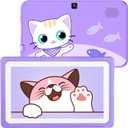 Kids Tablet 7 Tablets for Kids with Parental Control, WIFI Childrens Tablets for Toddlers with Plenty of Offline Child learning Apps Pre-installed, Toddler Tablet 3-7 Years Boy Girls GiftPurple)