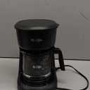 Mr. Coffee 5-Cup Mini Brew Switch Coffee Maker, Black