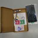 Rear Back Glass Replacement for Samsung Galaxy S23 with Reparing Toolkit and Manual (Phantom Black)