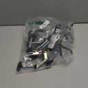 NovelBee 4 Pack of Aluminum Alloy Boat Rods Holder with Clamp Adjustable Up and Down and 360 Degree Rotatable Fishing Rod Racks