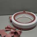SENTRO 48 Needles Knitting Machines with Row Counter,Smart Knitting Crochet Machine,Weaving Round Loom,Double Knit Loom Machine Kit,DIY Knit Scarf Hat Sock