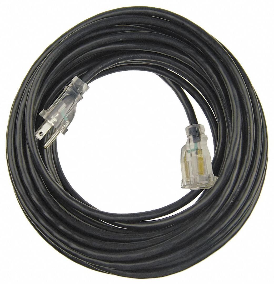 50 ft. 16/3 Lighted Extension Cord SJTW
