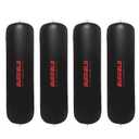 Buffalo Gear Boat Fenders 4 Pack Boat Bumpers for Docking 6.3" x 24" Inflatable Boat Buoys Bumpers with Air Pump