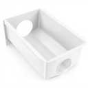 W10670844 Refrigerator Ice Bucket Replacement for Whirlpool Ken.More May.tag Refrigerator Replace W10850492 4378073 AP5989704 PS11731153 EAP11731153 7WRS22FDBF00 by TOMOON