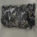 150pcs Binder Clips 1.25 Inches Medium Binder Office Clamps Black Paper Clips and Binder Clip Bulk for Office Supplies, Home, School (Medium)