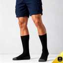 ONKE Max Full Cushion Crew Socks for Men Heavy Duty Work Boot Steel Toe Workout Athletic Thick Warm Moisture Wicking Control (XL)