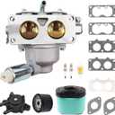 Carburetor for Briggs & Stratton 796227 V-Twin Engine Lawn Mower With Tune Up Kits, Replaces for 40G777 40H777 44M777 44P777 44S677 Engine