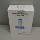 Bath Jets for Tub, Portable Bath Spa for Bathtub with Dual Hydro Jets, Bathtub Spa Machine Creates Soothing Bubbles for Daily Relax at Home Use (Blue)