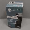InSinkErator Garbage Disposal, Badger 1, Standard Series, 1/3 HP Continuous Feed, Black, Waterborne Grey Enamel