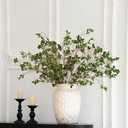 MISSPIN Artificial Flowers with Greenery Stems Faux Plants Indoor Branches for Tall Vase Ultra-Realistic, 8 Pcs Wedding Centerpieces, Home Decor & DIY Bouquets