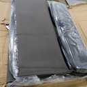 ECOTRIC Flip Folding Rear Back Seat Kit Compatible with 1995-Up EZGO TXT Golf Cart w/ roof support - You Will Receive 2 Packages