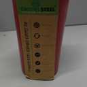 Reusable Coffee Cup with Lid and Handle - Stainless Steel Insulated Coffee Mug for Hot & Cold Drinks - Ideal Travel Mugs - 100% Leak-Proof Tumbler - 16 oz Red