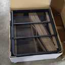 CURT 18153 60 x 24-Inch Basket Hitch Cargo Carrier, 500 lbs Capacity, Black Steel, 2-In Folding Shank