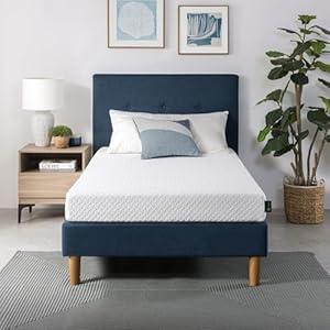 ZINUS 6 Inch Twin Cooling Essential Memory Foam Mattress [NewVersion], Fiberglass Free, Medium Feel, Breathable Cooling Layers, Certified Safe Materials