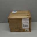 AUTELO 2 Pack Gold Pendant Lights, Glass Pendant Lights Kitchen Island with Clear Drum Glass, Industrial Pendant Ceiling Lights with Adjustable Rods for Kitchen Dining Room Bar, H9385 BG-R-2PK