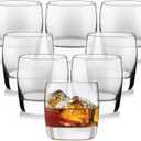 Libbey Signature Kentfield Rocks Cocktail Glasses, 12 ounce, Set of 8