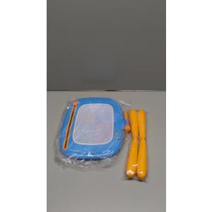 Kikidex Magnetic Drawing Board, Toddler Girl Toys for 1-2 Year Old, Doodle Board Pad Learning and Educational Toys for 1 2 3 Year Old Baby Kids Birthday Gift(Light Blue)