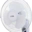 Commercial Cool 16 inch Wall Fan with Remote, White (CCFWR16W)