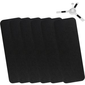 Ceiling Fan Filters for Blades, 6 Pcs Activated Coconut Shell Carbon Ceiling Fan Air Purifier Pads,Fibrous Carbon Fan Air Purifier Pads