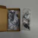 4.5" C-C Bail Drawer Pull Drop Dresser Pull Antique Brass Swing Drawer Handle Vintage Style 4 1/2" 115 mm Centers (1,Antique Brass)