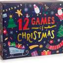 Gutter Games 12 Games of Christmas - Family Game Night Pack for Kids and Teens - Hilarious Christmas Party Games for Adults and Family Party - Complete Entertainment Package - Multicolor