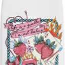 LADOCK Funky Strawberry Kitchen Towels, Coquette Pink Western Cowgirl Hand Towels for Bathroom Decor, Trendy Retro Cowboy Boots Hat Dish Tea Towels for Kitchen Decor, 16x24 Inch