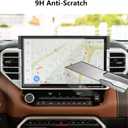 Tempered Glass Screen Protector [Anti-Glare & Fingerprint] For 2026 2025 2024-2022 Toyota Tundra & 2026 2025-2023 Sequoia 14 Inch Navigation Touchscreen Matte 9H Anti-Scratch Accessories