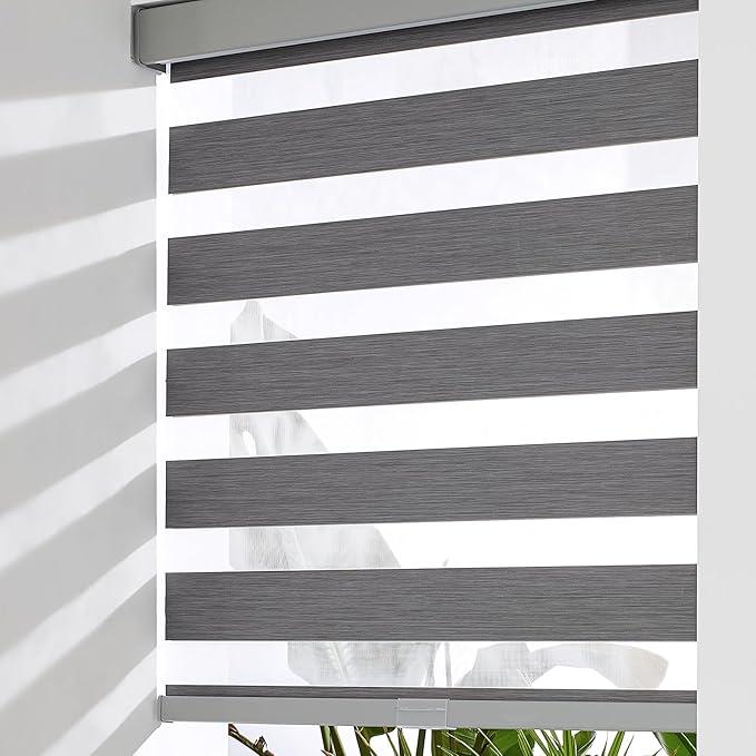 Bricurtex Shades, Grey, Length about 4 feet