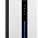 95oz Home Dehumidifier, (950 sq.ft) Quiet dehumidifier for Bedroom Bathroom with Drain Hose, with Air Reusable Filter Indoor Dehumidifier for Basement RV Closet, White, H10-1