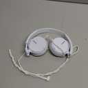 Sony ZX Series Wired On-Ear Headphones, White MDR-ZX110