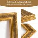 Antique Gold Frame for 20x30 Stretched Canvas Oil Painting Art Print
