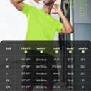 NORTHYARD Men's Athletic Running T-Shirts Workout Lightweight Short Sleeve Performance Shirts Top Tee (Green, XL)
