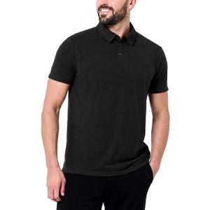 Non-Branded Polo by INTO THE AM (Black, S)