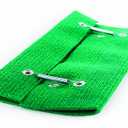 Camco Wrap Around Camper/RV Step Rug | Features Adjustable Design & Fits RV Steps w/Depth of 8â€ to 10.5â€ | Compatible w/Manual & Electric Camper Steps | 18â€ Wide, Green (42923)