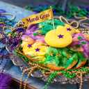 Mega-L 126Pcs Necklaces Accessories for Mardi Gras Beads Purple Green Gold 31.5" Holiday Carnival Beads Bulk for Mardi Gras Parade Throws Pirate Wedding Birthday Party Decor Supplies Favors