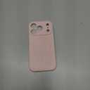 Miracase Magnetic for iPhone 17 Pro Case, Compatible with MagSafe, Integrated Silicone Camera Control Cover, 3.0mm Thicken Shockproof Drop Protection Phone Case for 17 Pro, Sand Pink