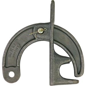 Buyers Products BTL020B2 2.5 in Drop Forged Lower Dump Hinge Assembly for 1 in Dia Post, 1/2 in Dia Pin Hole, Heavy-Duty Tailgate Latch with C1045 Steel and Weld-Friendly C1020 Base