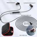 ASKUBSKU 3.5mm Headphones 5.9 ft Long Cord Wired Earbuds with Microphone Noise Cancelling Earphone HiFi Stereo Clear Call Volume Control Plug in 3.5mm Jack Wired Ear Buds for Laptop Chromebook PC