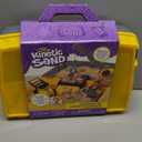 Kinetic Sand, Construction Site Folding Sandbox with 2lbs Play Sand & Toy Truck, Sensory Toys for Kids Ages 3 and up
