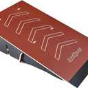 Kids Jumping Ramp for Skateboard, Bike, Scooter, BMX, RC Car and Dirt Bike, 42.91 in, Red