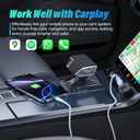 SwaggWood Car Carplay for iPhone 17/16/15 Charger Cord 2Pack [3FT+6FT] Charging Cord,USB A to USB C Charging Cable for CarPlay USBC Cord for iPad Pro 12.9/11, Air 5th/4th Gen