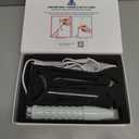 Pure Daily Care NuDerma Clinical Portable Skin Therapy Wand, Machine with 6 Fusion Neon + Argon Wands  Anti Aging - Clarifying - Skin Tightening & Radiance - Wrinkle Reducing (7 Piece Set)