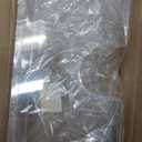 Clear Acrylic Napkin Holder for Table, Elegant Non-Slip Guest Towel Tray for Bathroom, Waterproof Vertical Tissue Dispenser for Kitchen, Dining, Bar, Office Right Angles