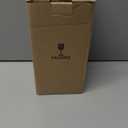 Ceramic Vase for Flowers  Modern Small Ribbed Textured Flower Vase for Home Decor, Pampas Grass, Decorative, Farmhouse, Coffee Table, Kitchen Centerpieces, Bookshelf and Home Living (White)