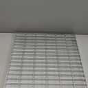 Galvanized Steel Drain Grate,24 * 24in Outdoor Drain Cover,Heavy Duty B125 Class Channel Grate,Rust-Proof Metal Sewer Grate,Silver Square Drainage Grate for Garage,Sewer,Dowmspout,Driveway,Yard